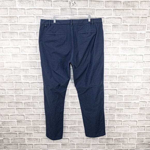 Lululemon Men's commission Classic fit Pants in navy blue size 40 - Picture 4 of 9